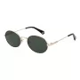 POLAROID PLD6228SX532M unisex-suorakaideaurinkolasit - ruskea havanna-kehys, ruskeat polarisoidut linssit, 53 mm