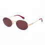 Polaroid PLD6228SX53LT unisex-suorakaiteen muotoiset aurinkolasit - havanna-kehys, ruskeat polarisoidut linssit - 53 mm