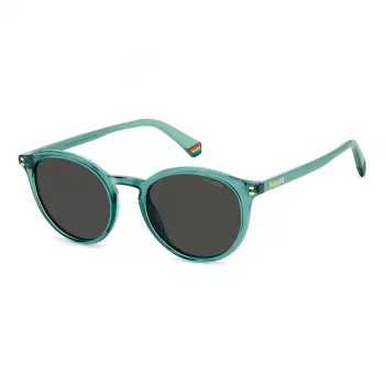 Polaroid PLD6233S1ED unisex-aurinkolasit - musta kehys, harmaat polarisoidut linssit