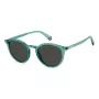 Polaroid PLD6233S1ED unisex-aurinkolasit - musta kehys, harmaat polarisoidut linssit