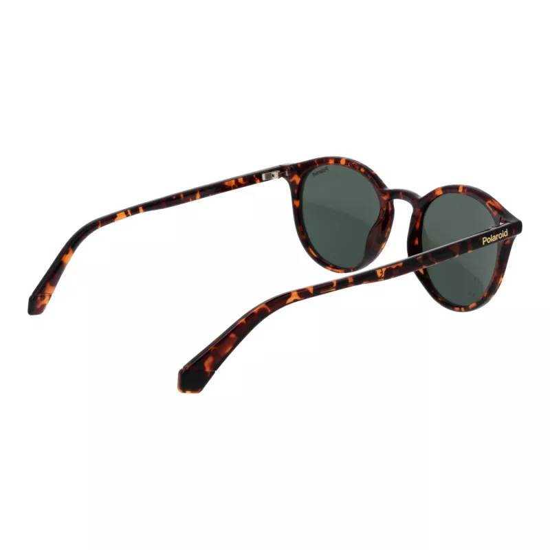POLAROID PLD6233S51086 unisex-aurinkolasit Havana ruskea square 51 mm