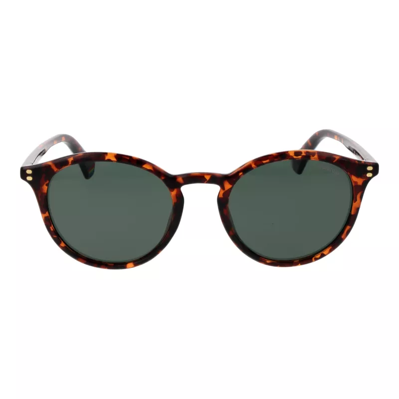POLAROID PLD6233S51086 unisex-aurinkolasit Havana ruskea square 51 mm