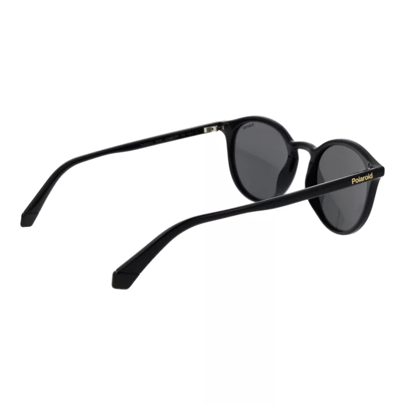 POLAROID PLD6233S51807 unisex-neliömäiset aurinkolasit - musta kehys harmaa polarisoitu linssi 51 mm
