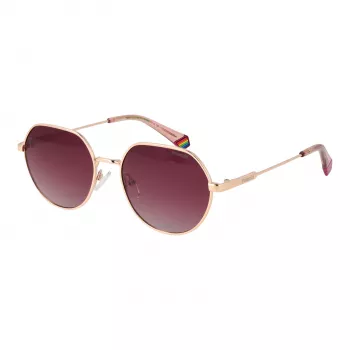 Polaroid PLD6236SX54S9 unisex-aurinkolasit - mustat kehykset harmaat linssit 54 mm