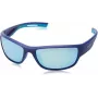 POLAROID PLD7028S-242 unisex-aurinkolasit - polarisoidut harmaat linssit - musta kehys - 60/17/125 mm