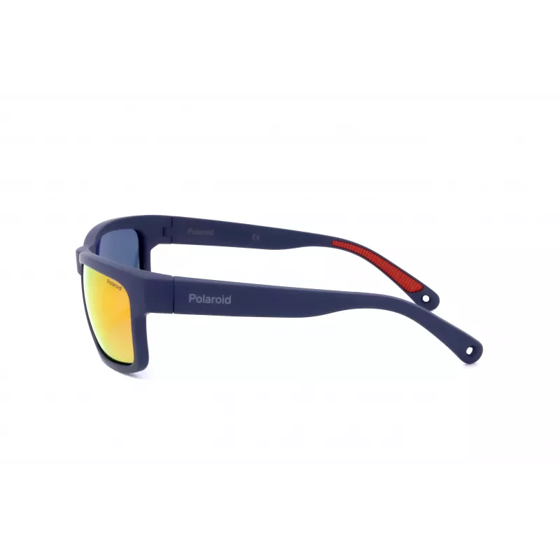 Polaroid PLD7031S8RU miesten polarisoidut aurinkolasit - musta kehys harmaat linssit 59 mm