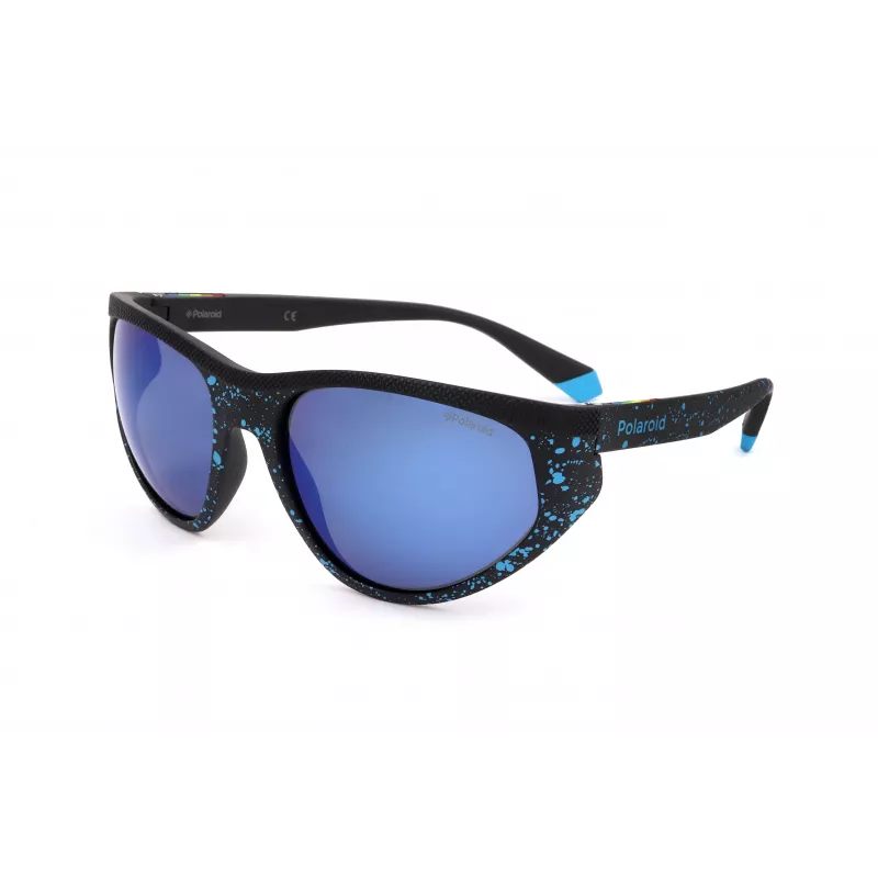 POLAROID PLD7032-S-S6F unisex-suorakaiteen muotoiset aurinkolasit Havana ruskea polarisoitu