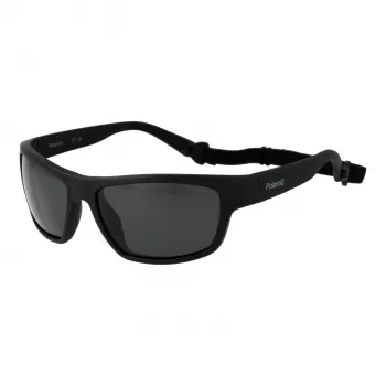 POLAROID PLD7037S60807 unisex-pilotti-aurinkolasit - harmaat linssit - musta kehys
