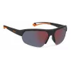 Polaroid PLD7048S8LZG6 unisex pilotti-aurinkolasit - harmaat linssit, musta kehys