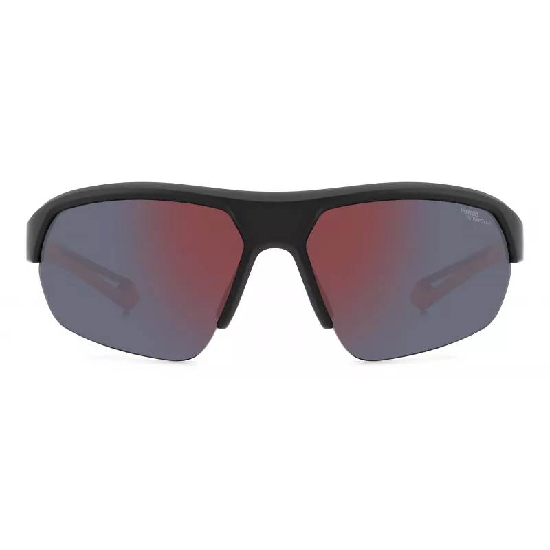 Polaroid PLD7048S8LZG6 unisex pilotti-aurinkolasit - harmaat linssit, musta kehys