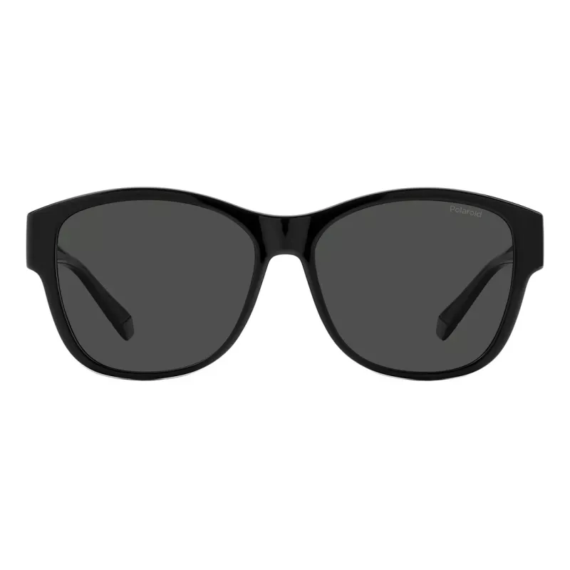 Polaroid PLD9019S08A unisex-aurinkolasit - musta kehys, harmaat polarisoidut linssit