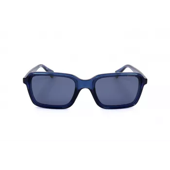 POLAROID unisex PLD6161SPJP suorakaiteen muotoiset polarisoidut aurinkolasit - mustat kehykset harmaat linssit 58 mm