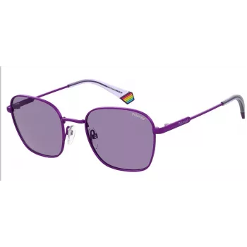 POLAROID unisex PLD6170SB3V aurinkolasit - mattamusta kehys, harmaat polarisoidut linssit, 53 mm