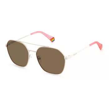 POLAROID unisex PLD6172S10ASP aurinkolasit - musta kehys, harmaat linssit, 57 mm