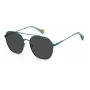 POLAROID unisex PLD6172SMR8M9 Square-aurinkolasit Havana vihreä polarisoitu UV400