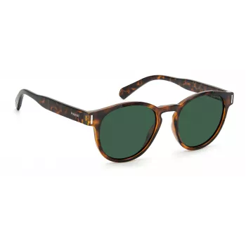 POLAROID unisex PLD6175S086UC aurinkolasit Havana ruskea polarisoitu 51 mm
