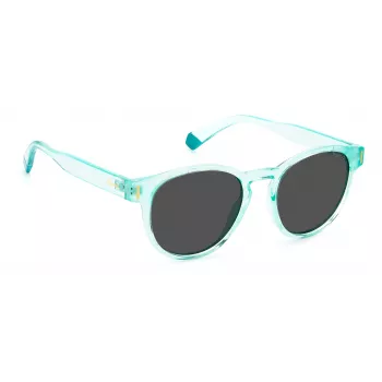 POLAROID unisex PLD6175S5CBM9 aurinkolasit Havana harmaa sininen peilipinta 51 mm
