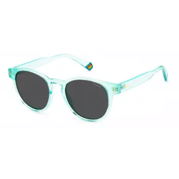 POLAROID unisex PLD6175S5CBM9 aurinkolasit Havana harmaa sininen peilipinta 51 mm