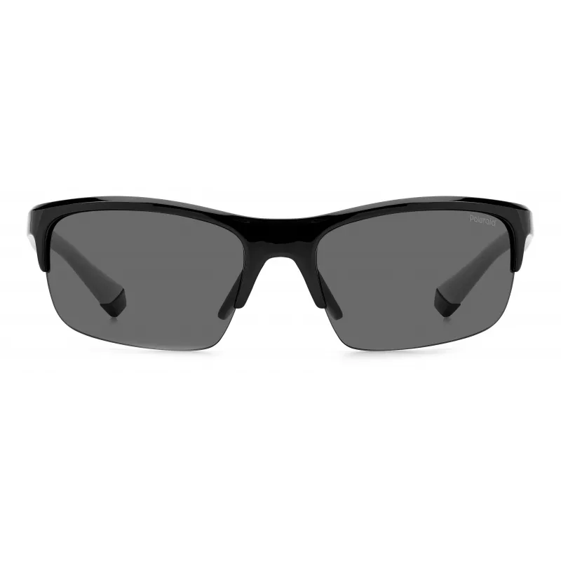 POLAROID unisex PLD7042S08AM9 aurinkolasit - mattamusta kehys, harmaat polarisoidut linssit, 64 mm