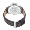 POLICE miesten analoginen kello PEWJF0005703 46mm sininen kellotaulu nahkaranneke