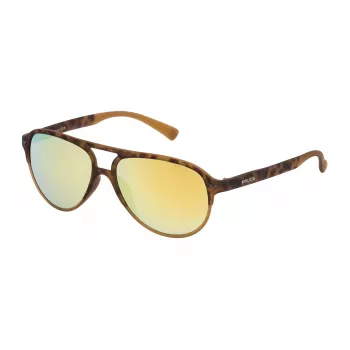 POLICE miesten aurinkolasit SK0475449EG - musta kehys, harmaat linssit, 54 mm
