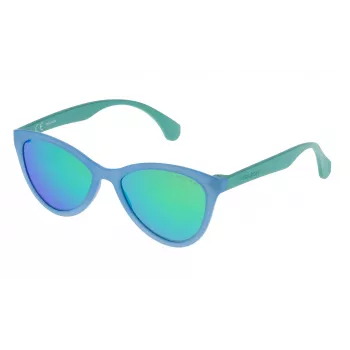 POLICE miesten aurinkolasit SPL08654715V Havana suorakaide 65/17/140 mm
