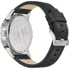 POLICE miesten kello PEWJF2203305 48mm kronografi musta kellotaulu nahkaranneke
