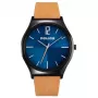 Police miesten kello PL15918JSB03 44 mm ruostumaton teräs nahka musta