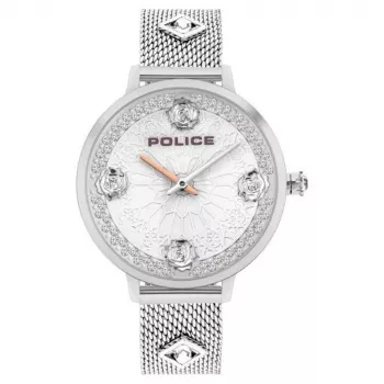Police miesten kello PL16031MS04M 36 mm ruostumaton teräs sininen kellotaulu