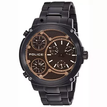 Police miesten kello Ranger PL14830JBB02M 52mm ruostumaton teräs musta kellotaulu