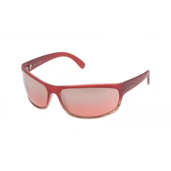 POLICE S186371ACNX unisex-aviator-aurinkolasit – musta asetaattikehys, harmaat polykarbonaattilinssit, 71 mm linssin leveys