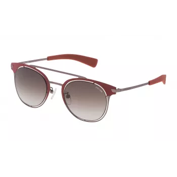 POLICE SPL158490C86 miesten aurinkolasit Havana ruskea tortoise asetaatti 49 mm