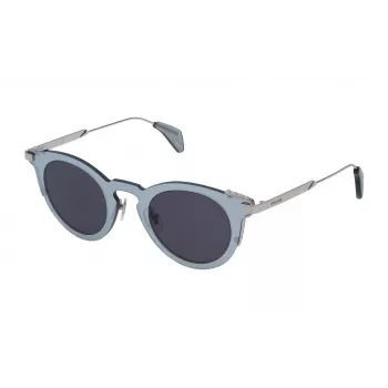 POLICE SPL62446579X naisten aurinkolasit - musta kehys, harmaat linssit, 46 mm