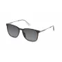 POLICE SPLD47-550752 miesten aurinkolasit havanna asetaattikehys ruskeat polykarbonaattilinssit 55 mm