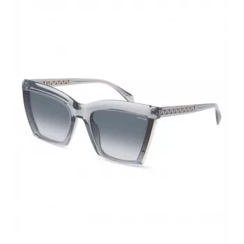 POLICE SPLP44-60098Z naisten suorakaiteen muotoiset aurinkolasit - havanna/ruskea - 60/21/140 mm