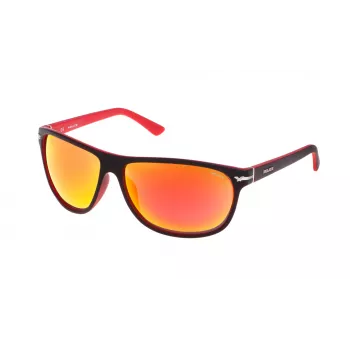 POLICE unisex S1958M64NVBR pilot aviator aurinkolasit laivaston sininen/ruskea 64 mm