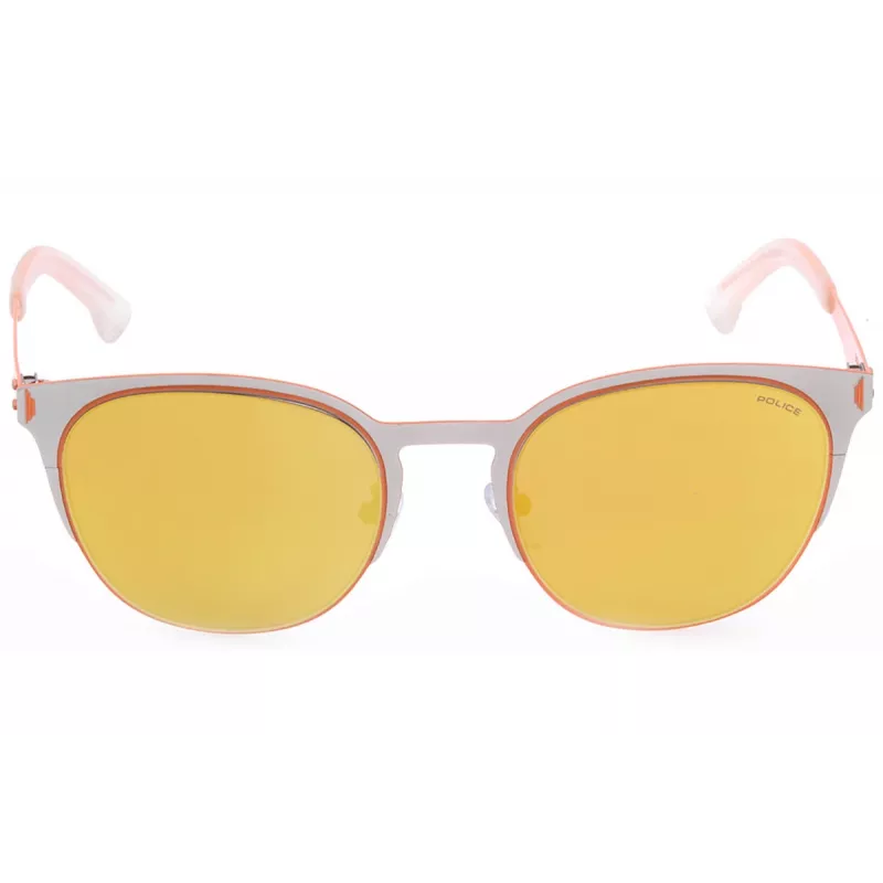 POLICE Unisex SPL341-S34G aurinkolasit Havana 52/21/145 mm