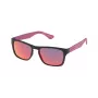 POLICE unisex-aurinkolasit S198854U28R Havana asetaattikehys ruskeat polykarbonaattilinssit 54 mm