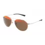 POLICE unisex-aurinkolasit S8953V570300 pilotti asetaatti musta harmaa 57 mm