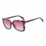 Police naisten SPLA15-5207LN suorakaiteen muotoiset cat-eye-aurinkolasit havanna 52/18/140 mm