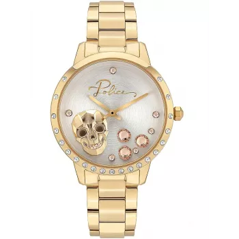 Police naisten kello PL16071MSG22M 36 mm hopea ruostumaton teräs