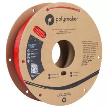 Polymaker TPU-95A 3D-tulostinlanka, 1,75 mm, 0,75 kg, punainen (PD01003)