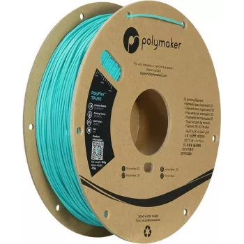 Polymaker PolyFlex TPU90 joustava TPU-filamentti 1,75 mm 750 g sinivihreä PD02005