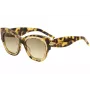 POMELLATO naisten aurinkolasit PM0008S-001 - musta asetaattikehys, harmaat linssit, 52 mm