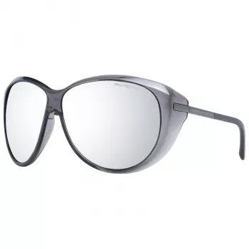 PORSCHE DESIGN naisten aurinkolasit P8602-64A musta/harmaa 64 mm