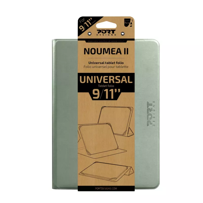 Port Designs Noumea II yleiskotelo 9-11 tuuman tableteille, vihreä – 201329