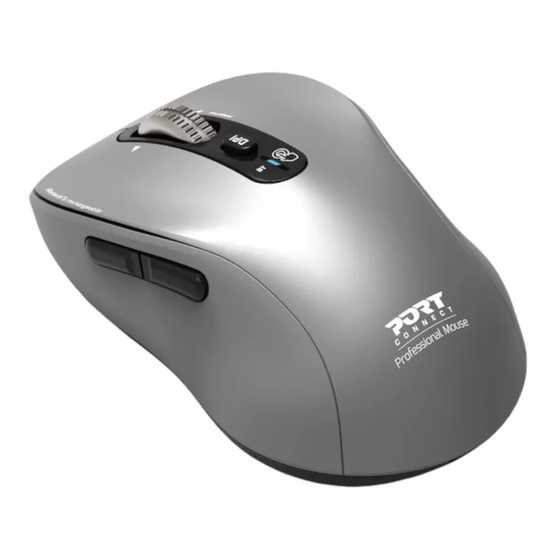 Port Designs Port Connect Wireless Bluetooth Expert- ja Mac-hiiri - harmaa