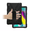 Port Designs Pro Shock 360 tukeva suojakotelo ja kiertyvä folio Samsung Galaxy Tab A9+:lle - musta