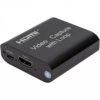POWER PLANT CA914142 HDMI-kaappauslaite 4K 30Hz USB 3.0