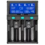 POWER PLANT, LLC AA620173 älykäs 4-kanavainen yleislaturi Li-Ion, LiFePO4, NiMH, NiCd